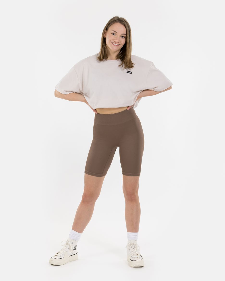 Vilgain Seamless Ribbed Biker Shorts