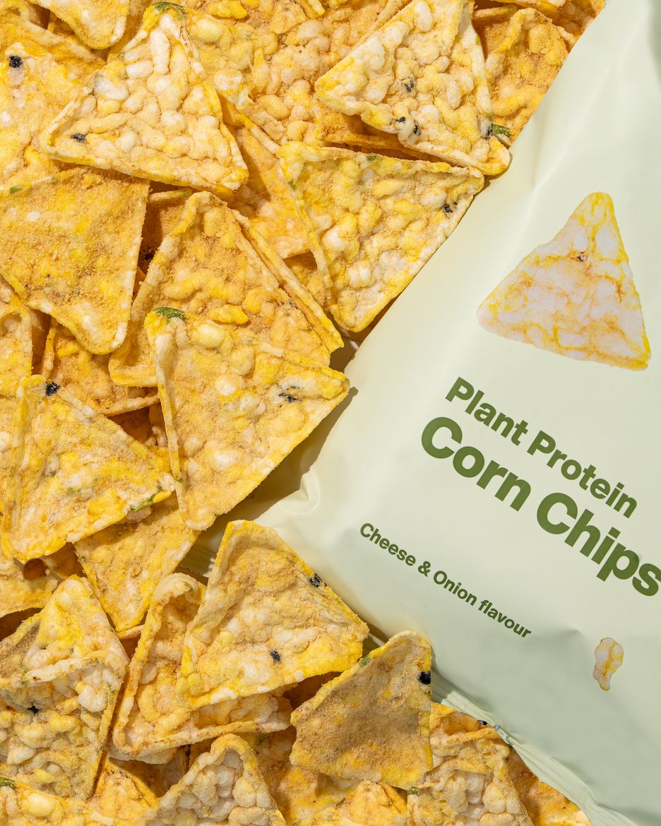 Vilgain Kukuřičné proteinové chipsy BIO