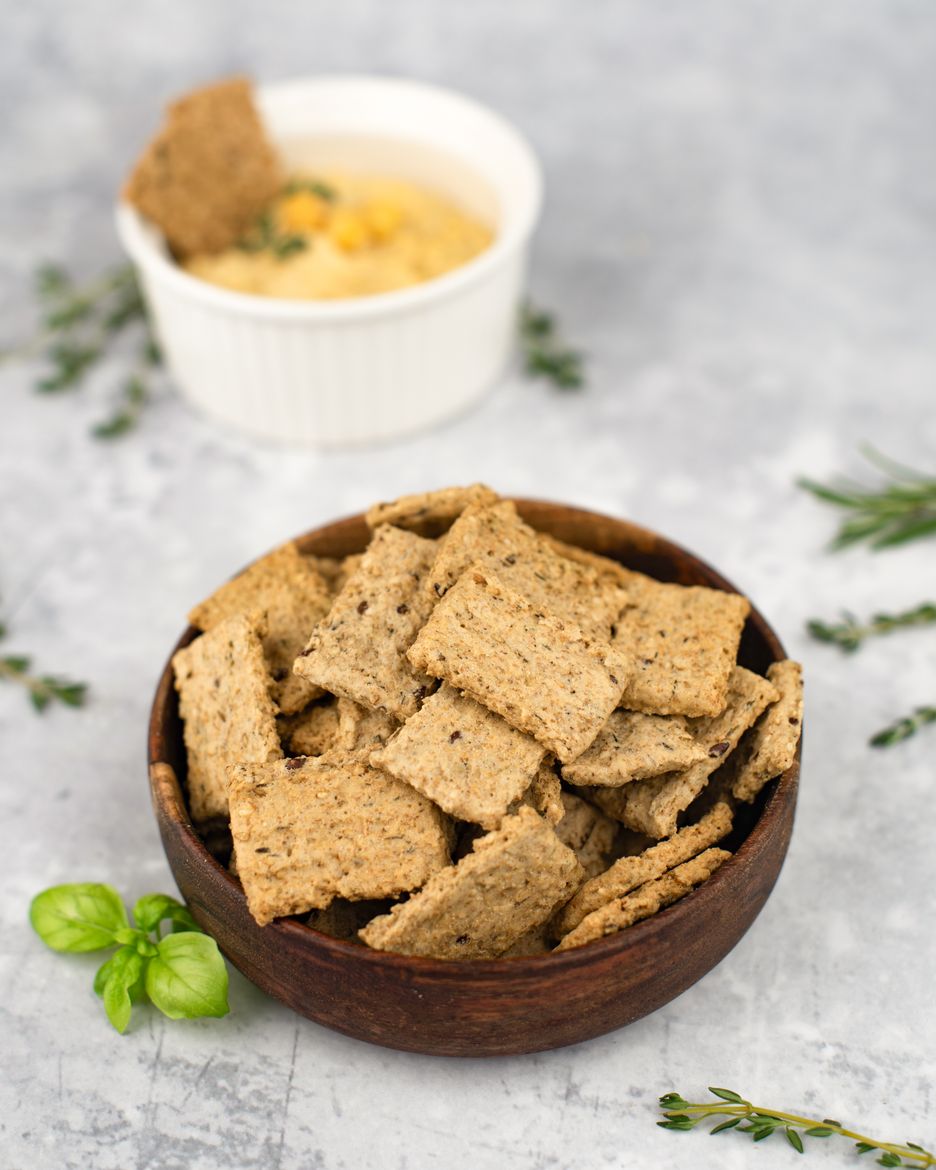 Vilgain Organic Wholegrain Crackers