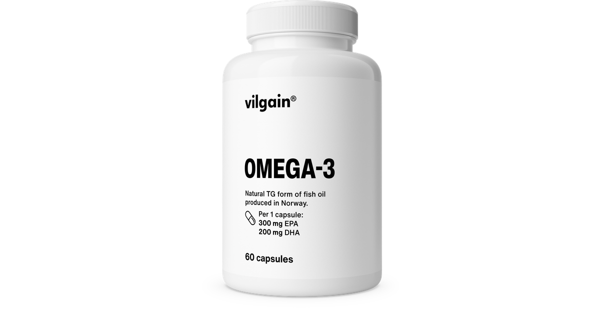 Omega-3 Anchovy Fish Oil from Norway | Vilgain