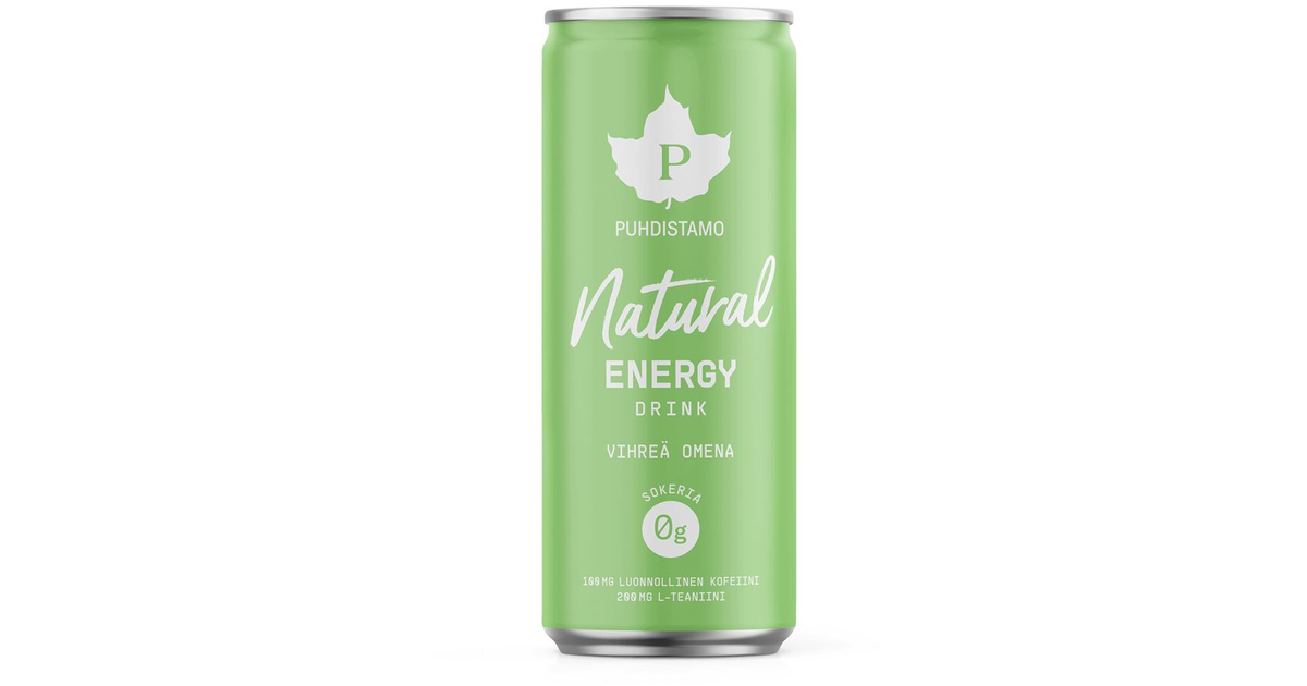 Puhdistamo Natural Energy Drink | Aktin
