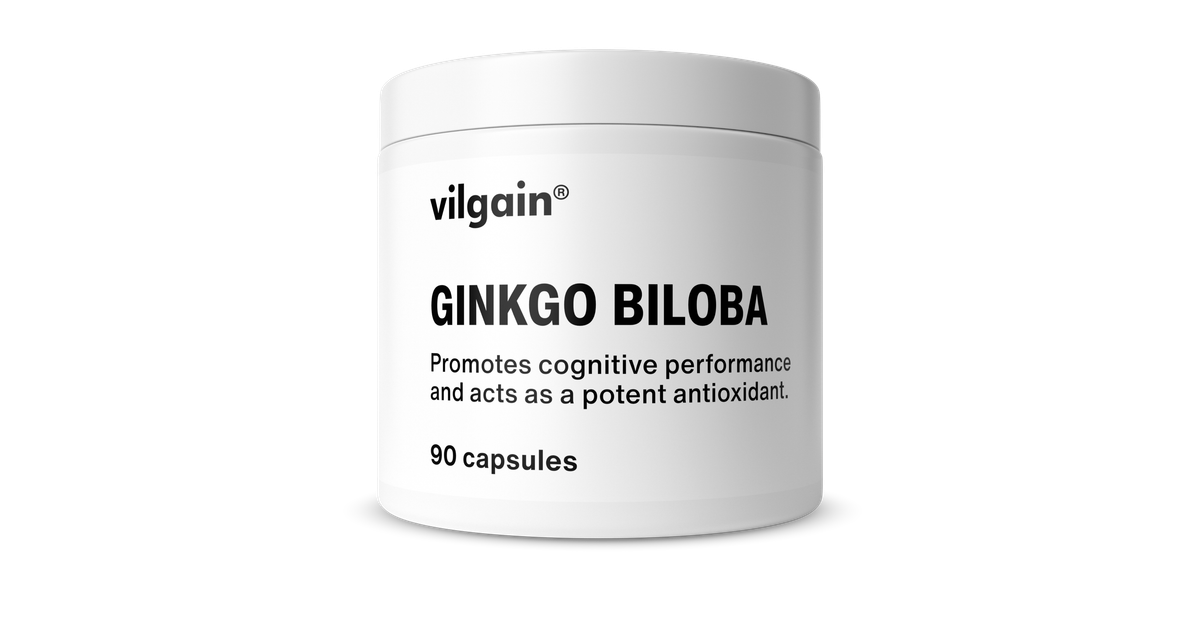 Vilgain Ginkgo Biloba 60 mg, 90 kapslí