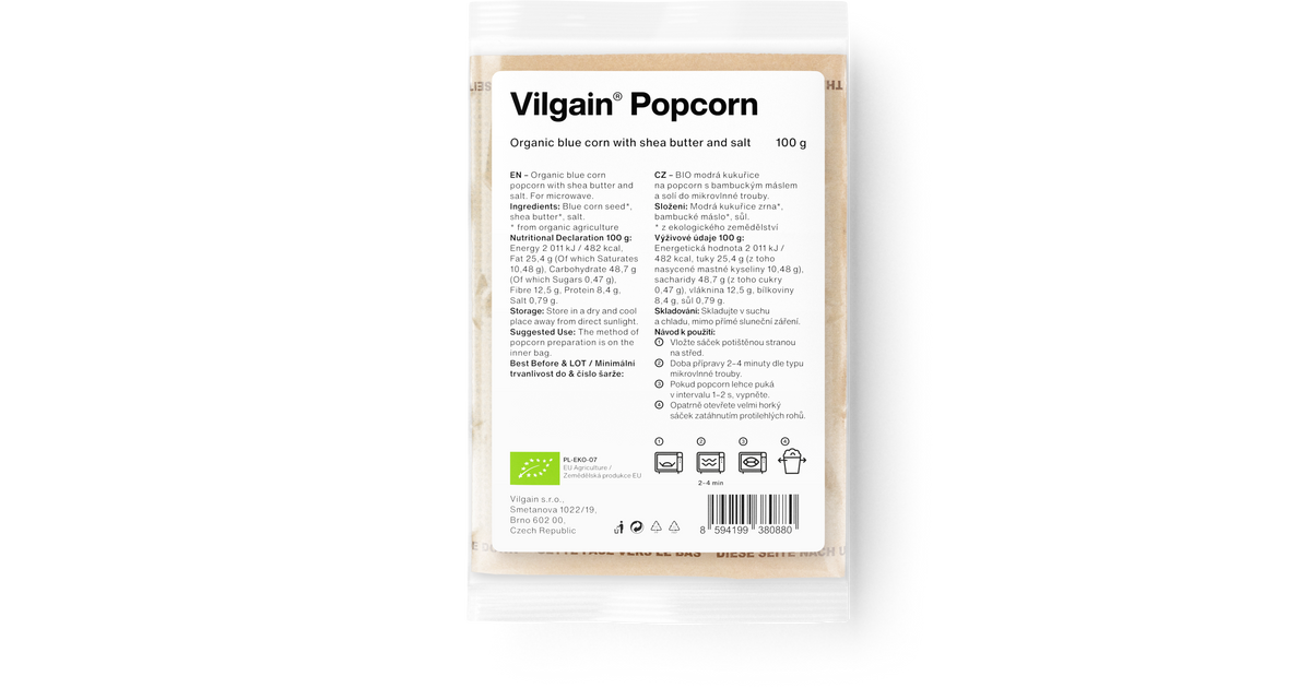 Bio Bio Kukuřice Na Popcorn, 500 G - View #7