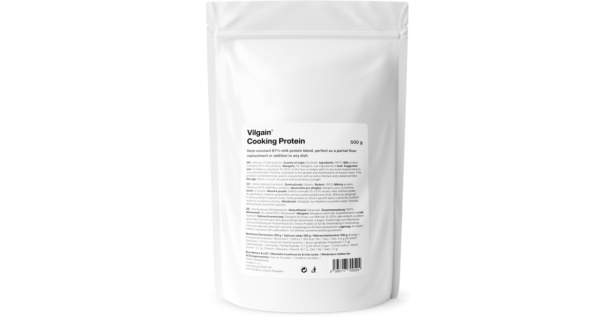 Vilgain 81% Protein na pečení – 500 g