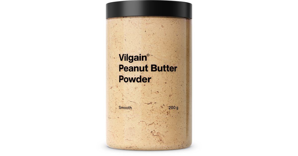 Organic Peanut Butter Powder - Low Fat, Sugar Free | Vilgain