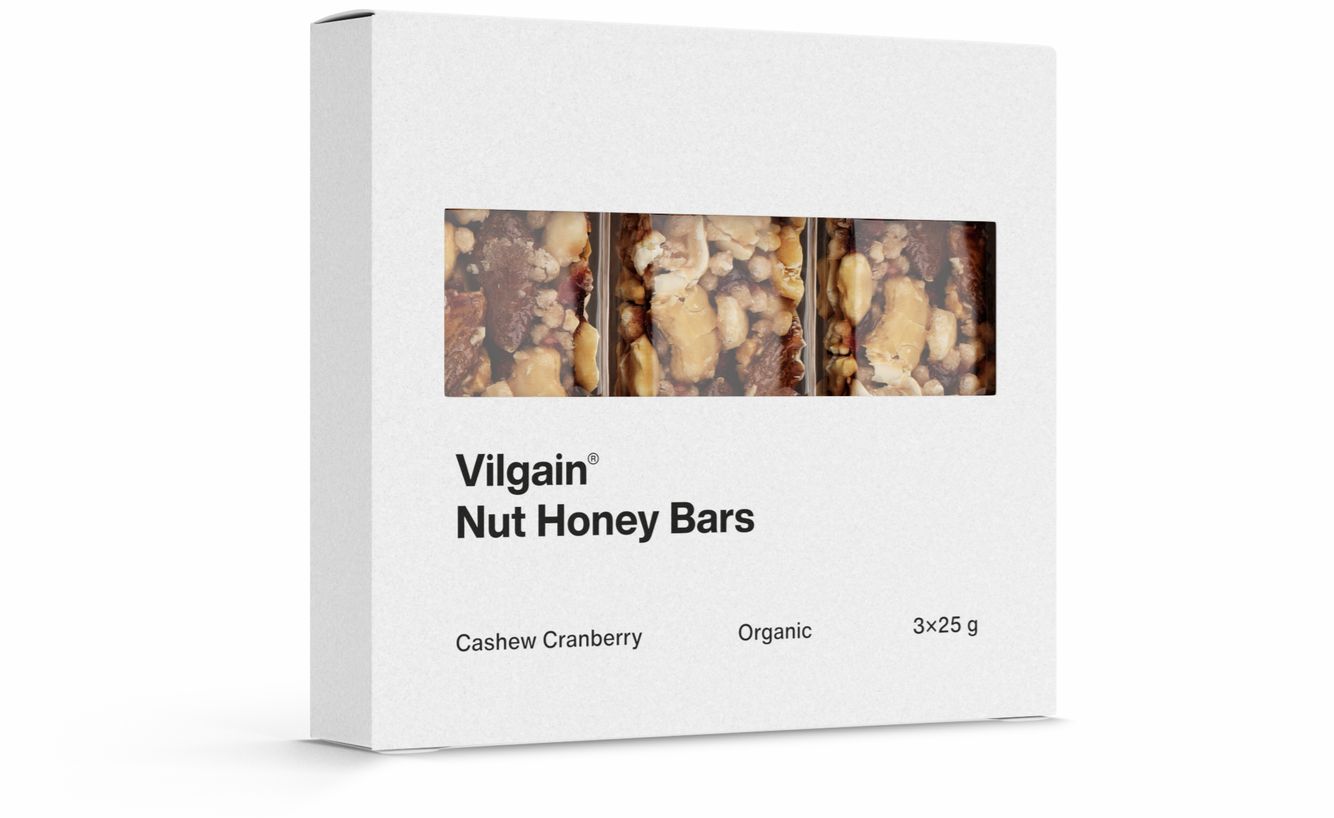 Vilgain Nut Honey Bar BIO