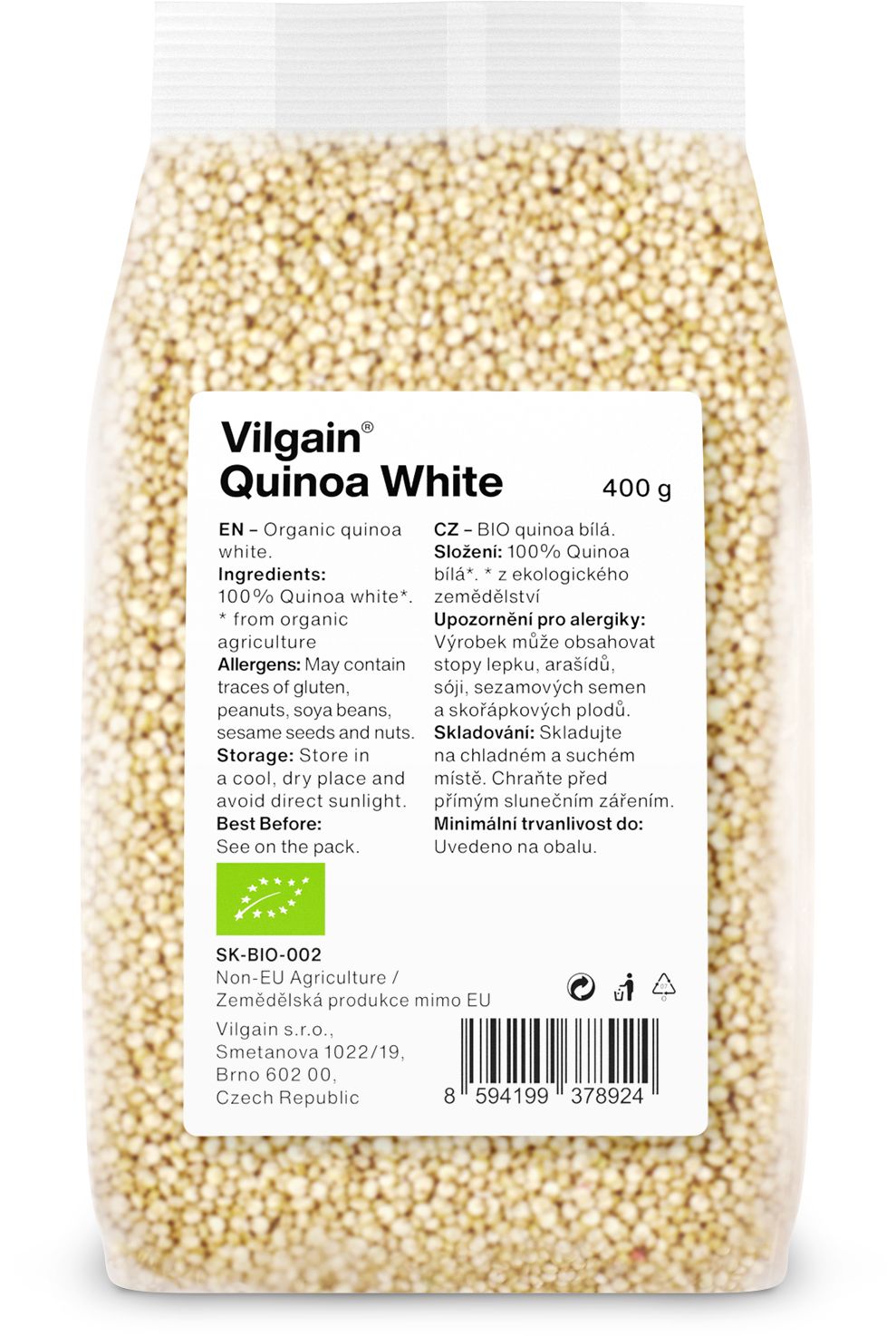 Vilgain Quinoa albă