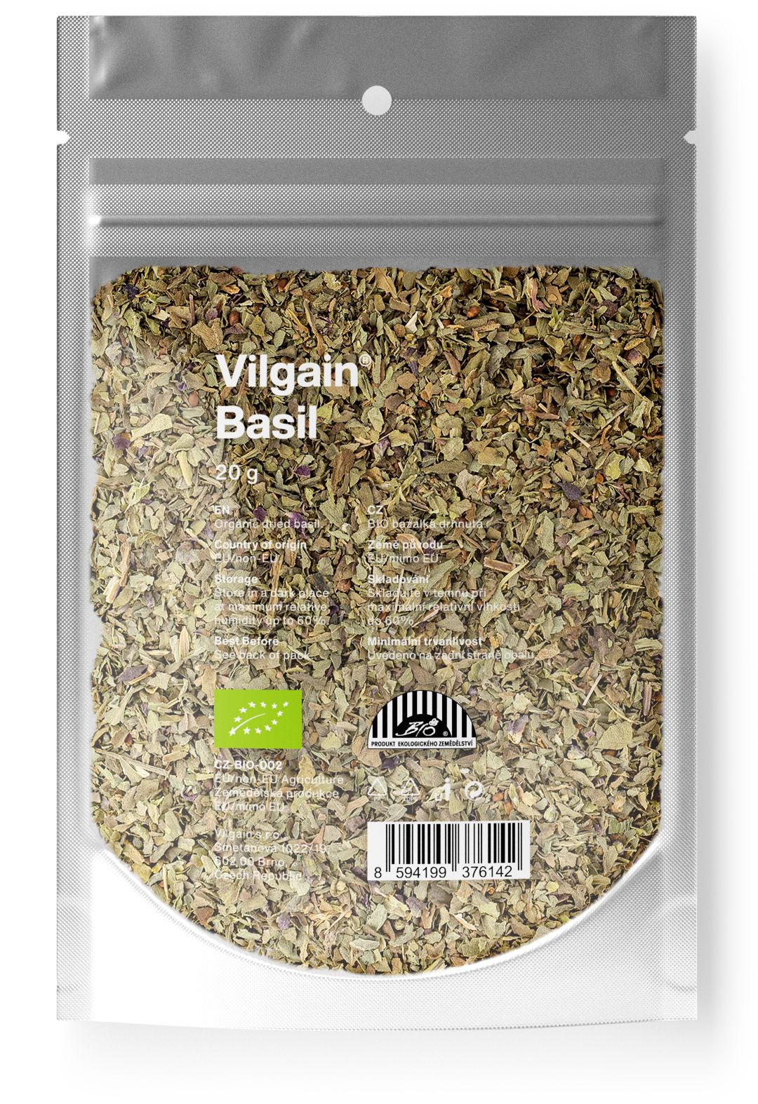 Vilgain Organic Basil