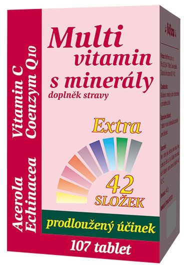 MedPharma Multivitamín s minerály + extra C
