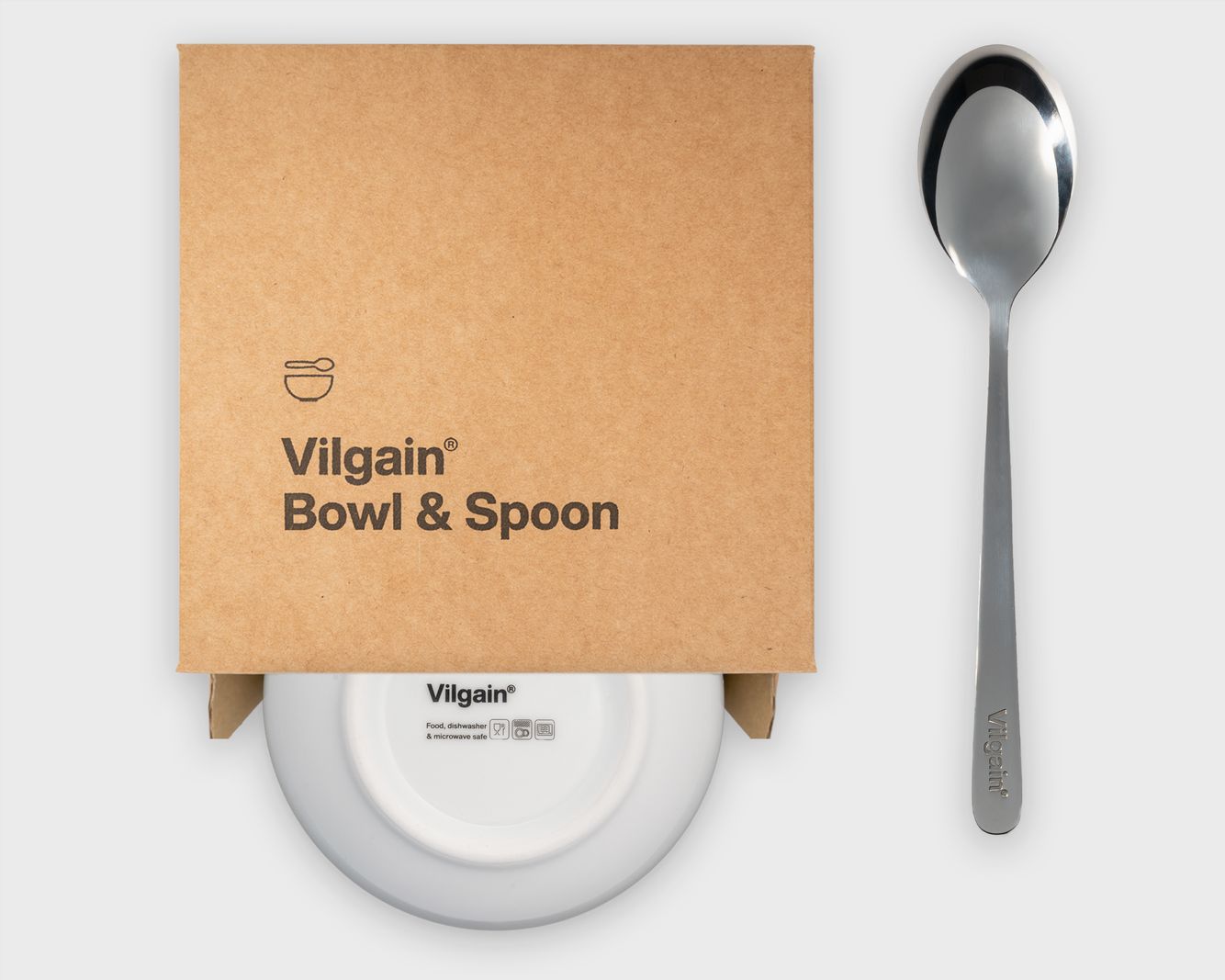 Vilgain Bowl and Spoon
