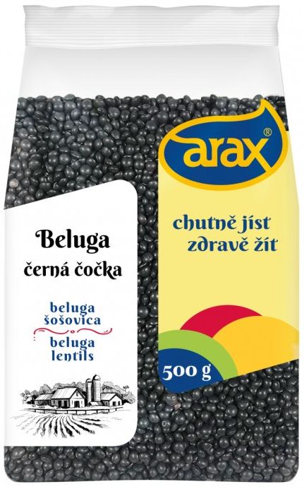 Arax Čočka černá Beluga