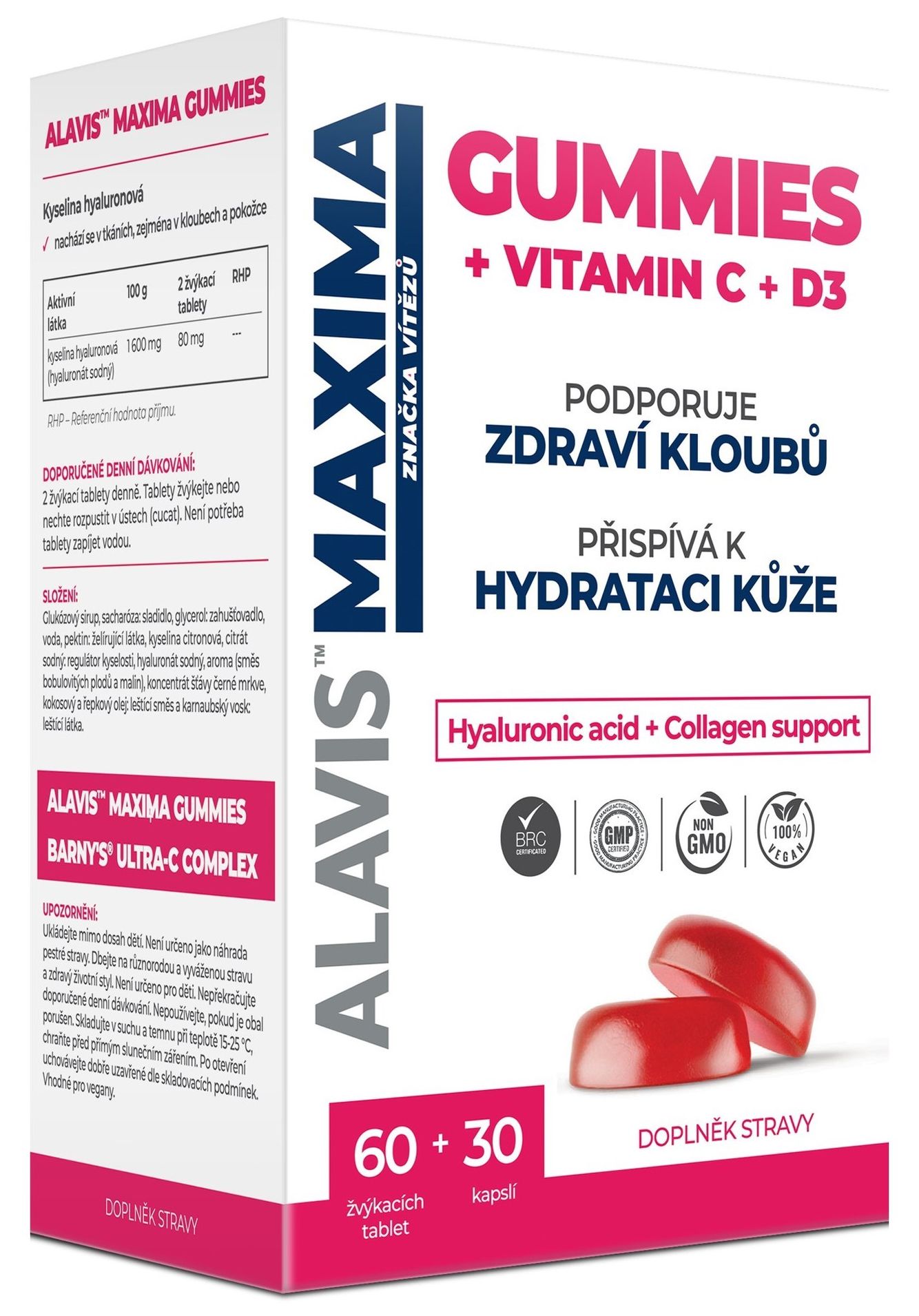 Alavis Maxima Gummies Vitamín C + D3