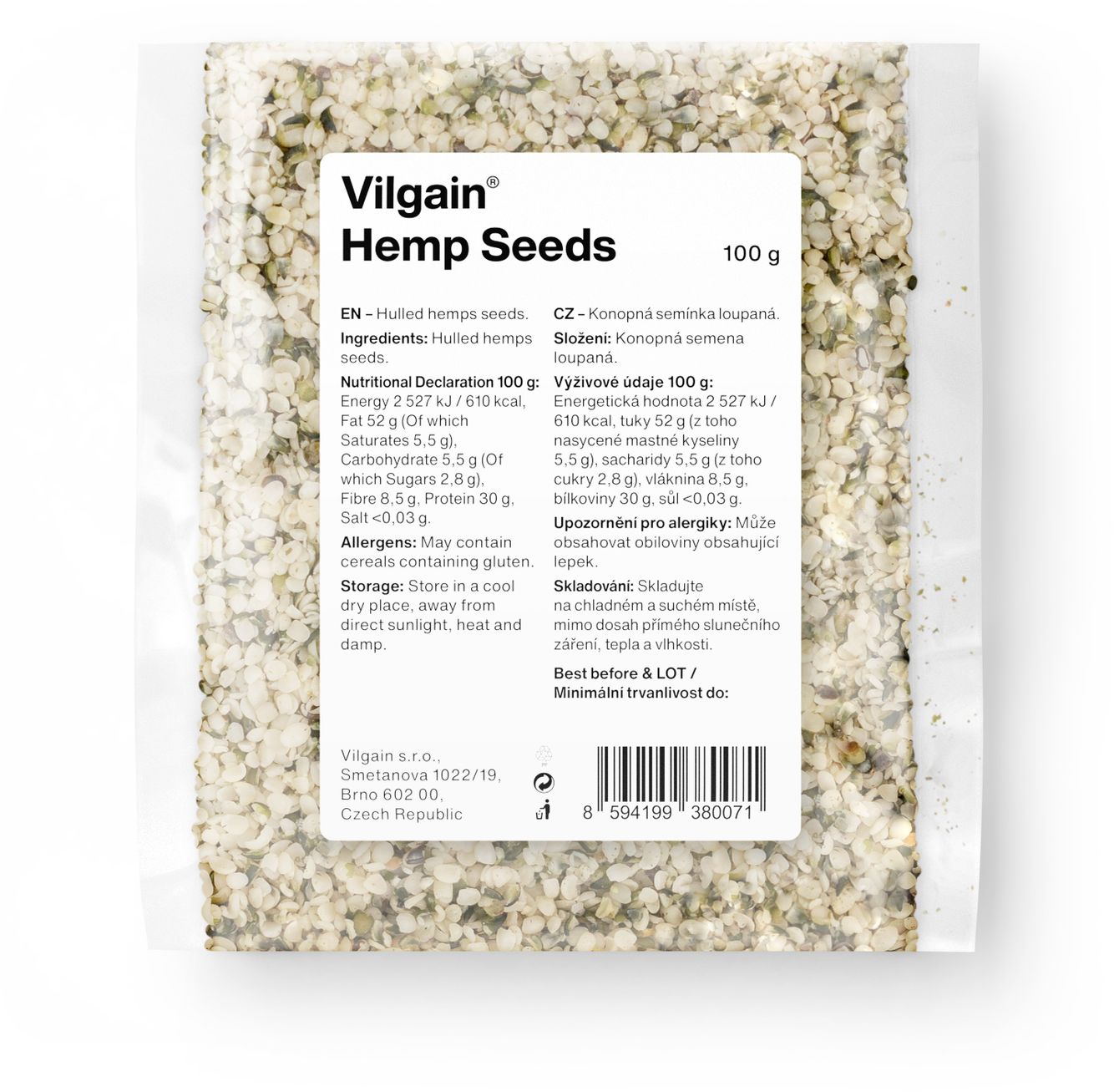 Vilgain Hemp seeds