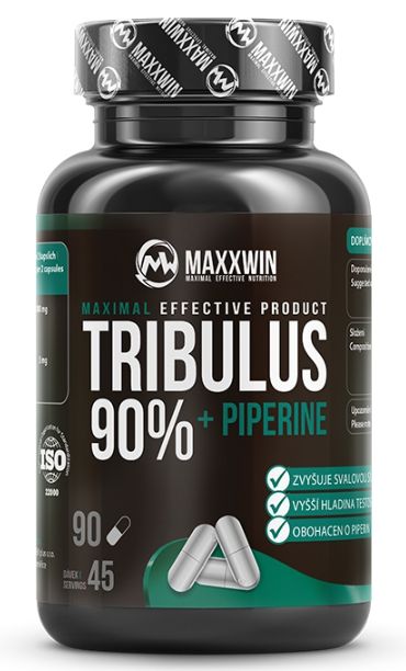 MAXXWIN TRIBULUS 90% + PIPERINE