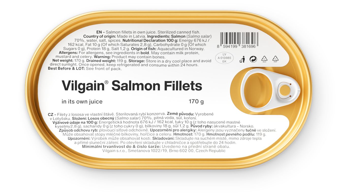 Vilgain Salmon Fillets