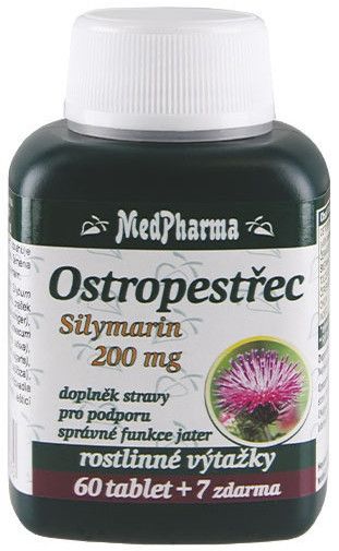 MedPharma Pestrec Silymarín 200 mg
