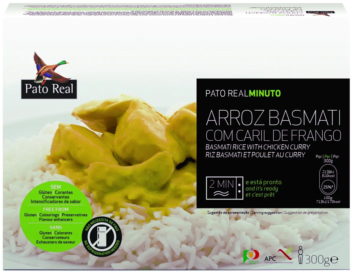 Pato Real Basmati ryža s kuracím karí