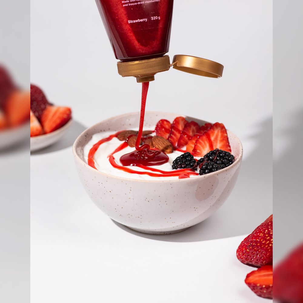 Vilgain Prebiotic Topping – jahoda 320 g