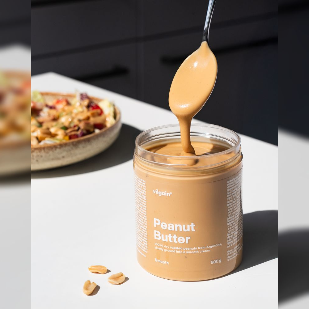 Vilgain Arašídové máslo – jemné arašídy 500 g