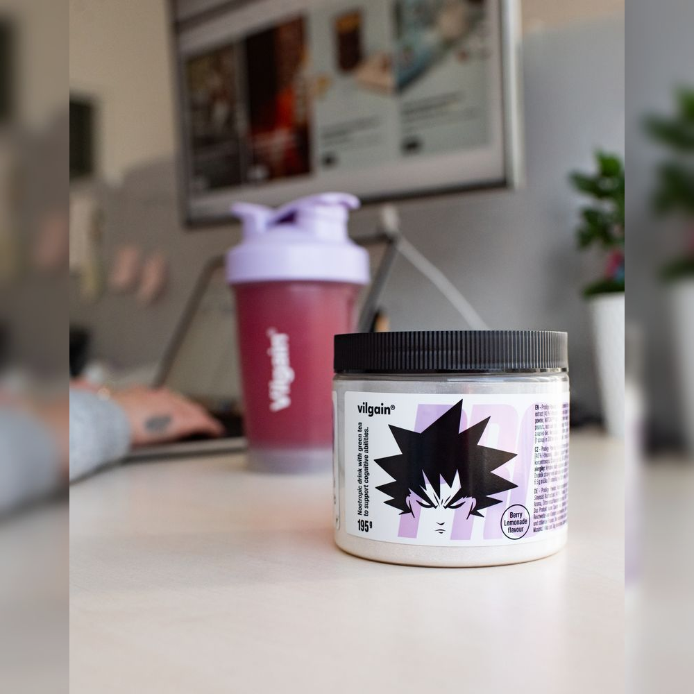 Vilgain Prodigy Powder – limonáda z lesního ovoce 195 g