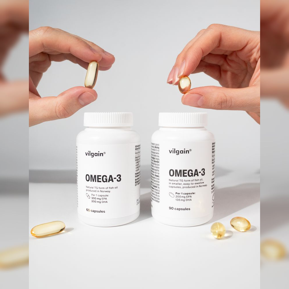 Vilgain Omega-3 – 25 mm 180 kapslí