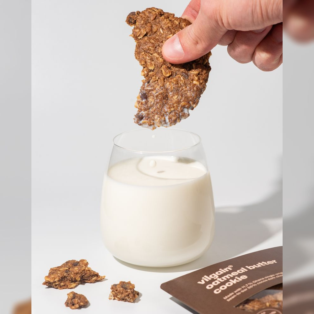 Vilgain Oatmeal Butter Cookie – kakao choco chip 35 g