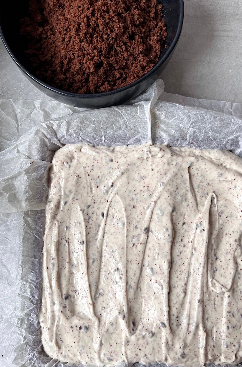 Jednoduchý fit krtkův dort na plech