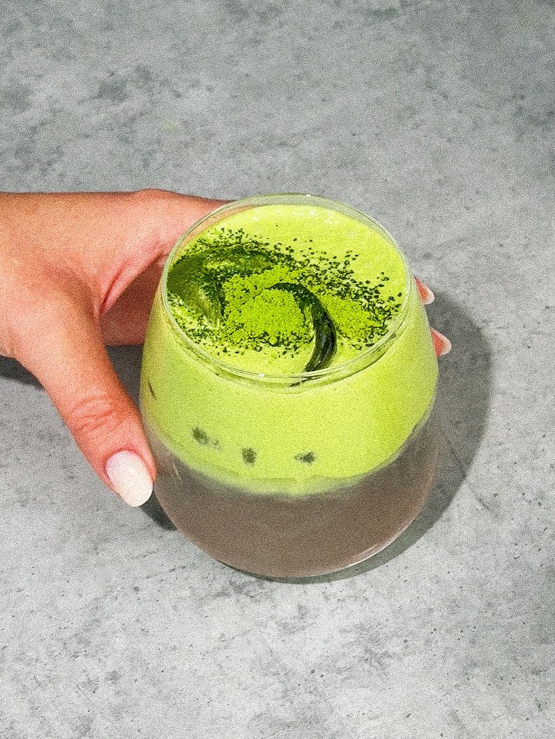 Domácí Matcha Coconut Cloud