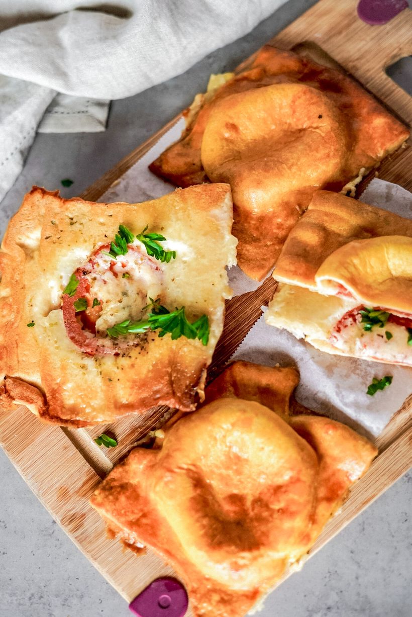 Tatin Tomate Mozza: slaný italský koláč s rajčaty a mozzarellou