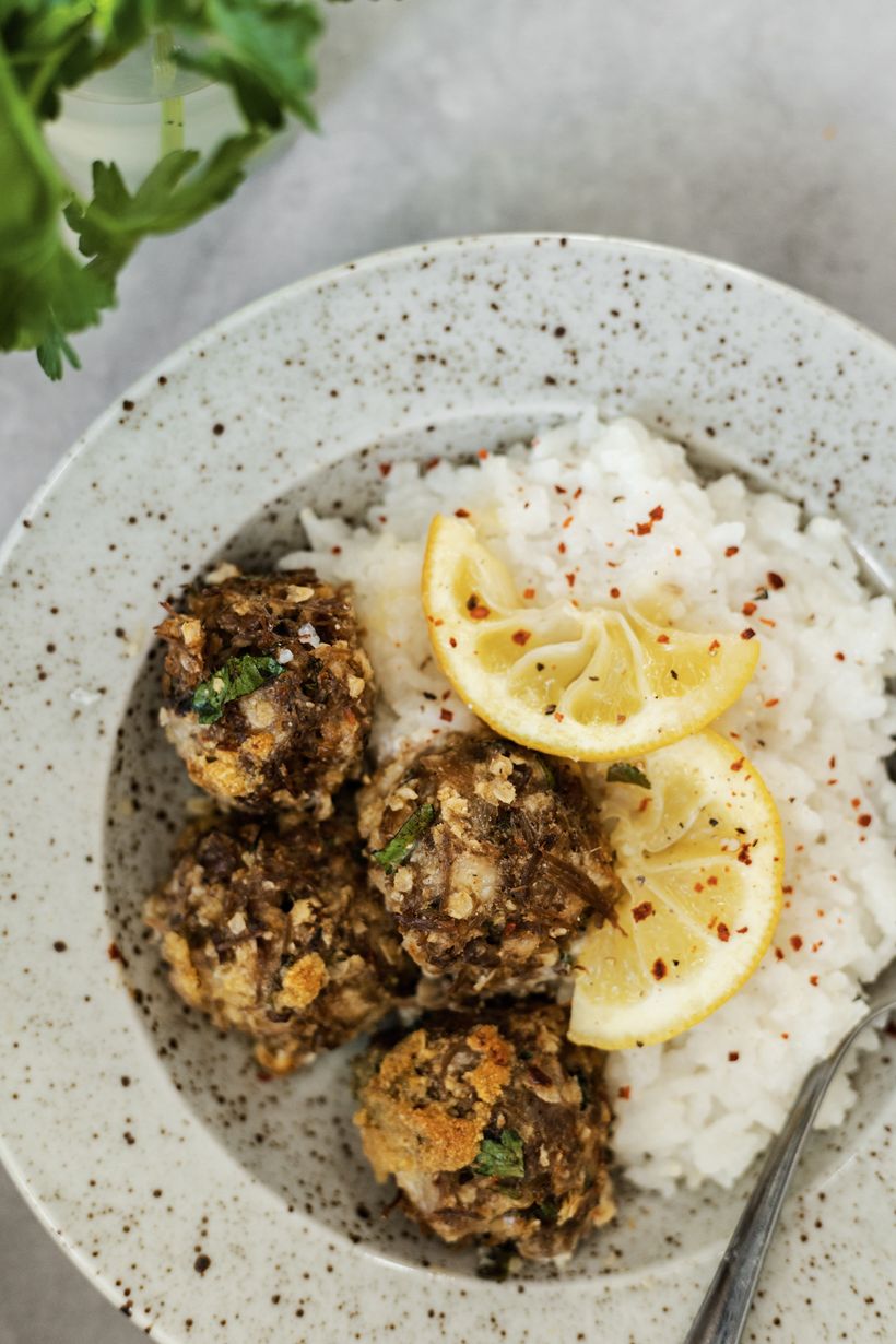 Putenbällchen aus dem Ofen