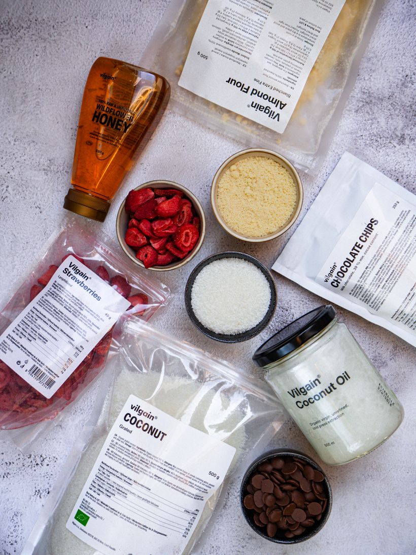 Jahodové truffles v mliečnej čokoláde