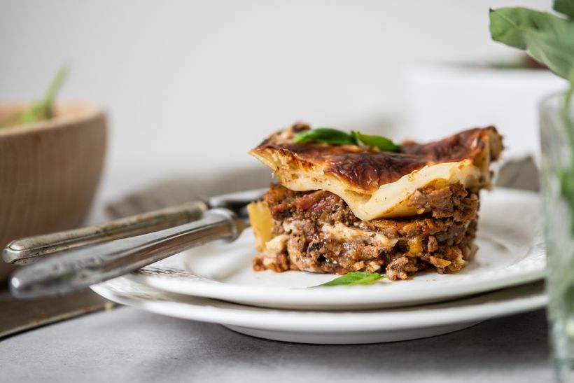 Lasagne mit Hackfleisch und Béchamelsauce