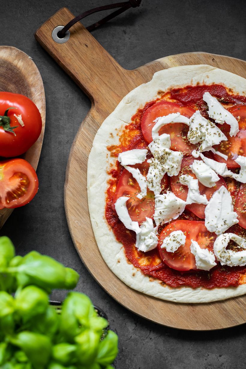 Zdravá pizza Margharieta