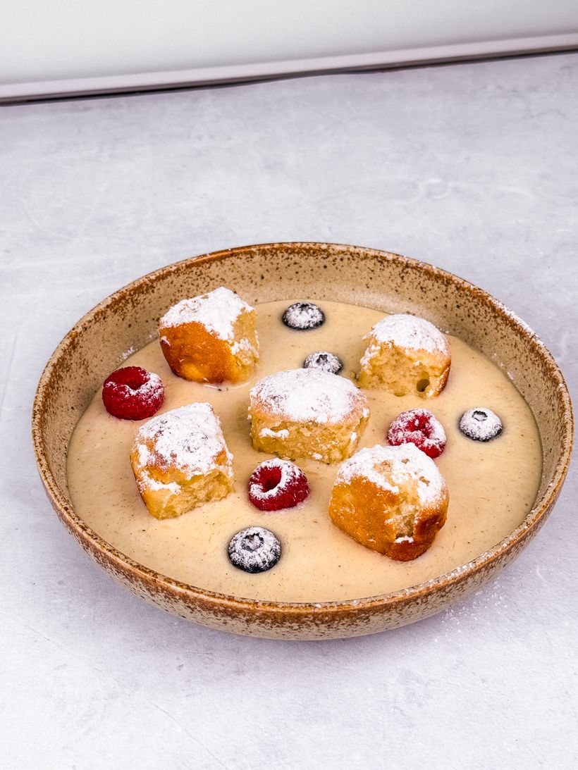 Jogurtové buchtičky so šodó bez kysnutia