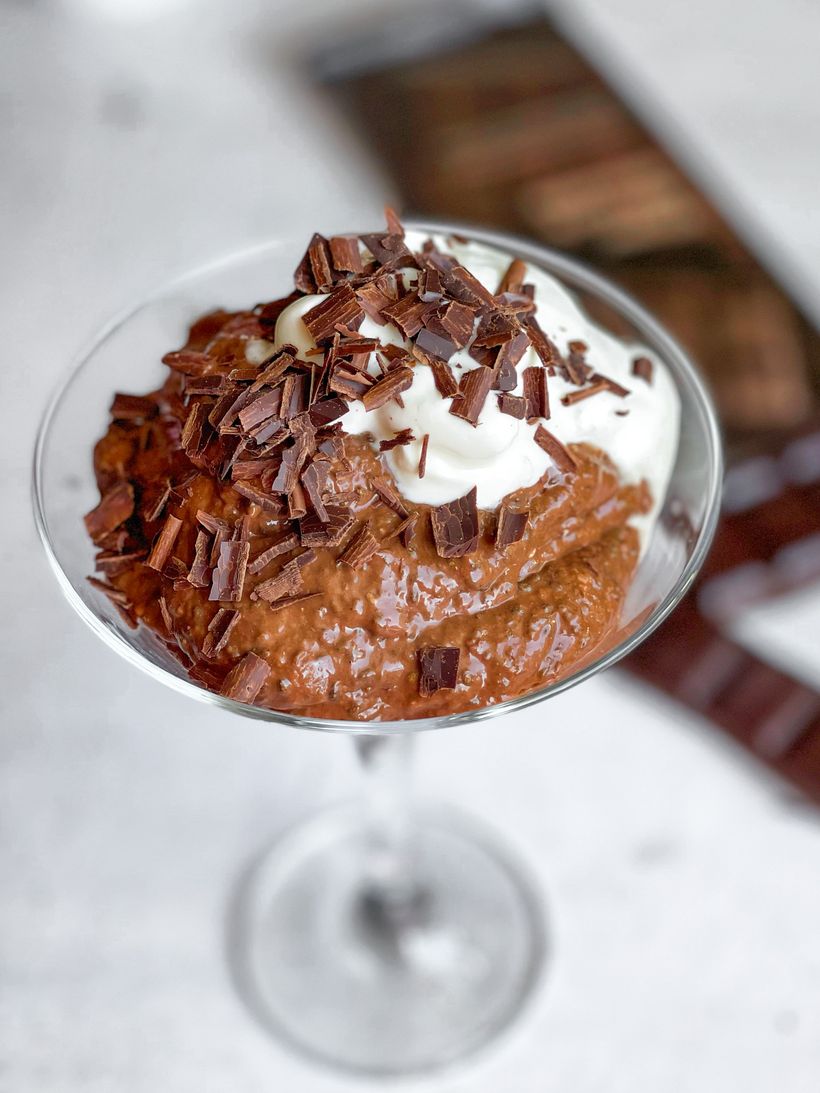 Chocolate Chia Mousse