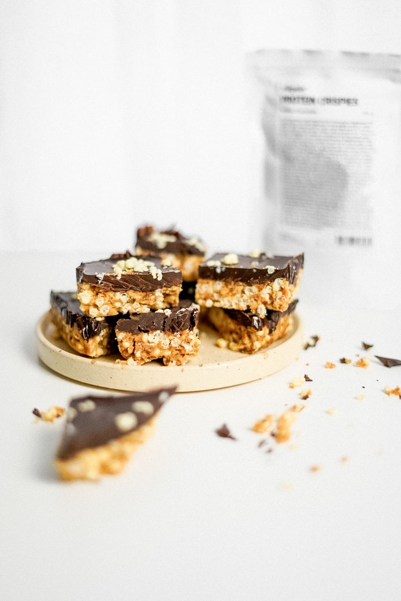 Protein crispies bars