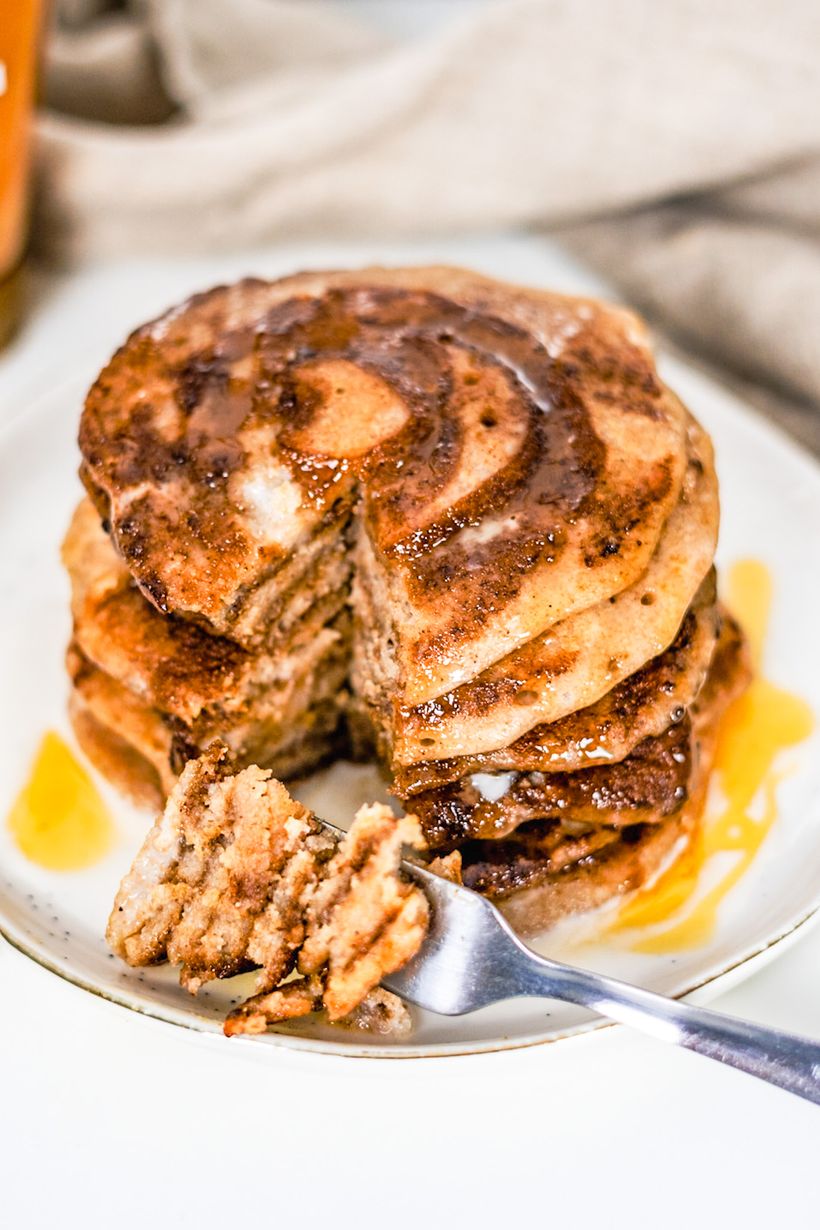 Cinnamon Roll Pancakes