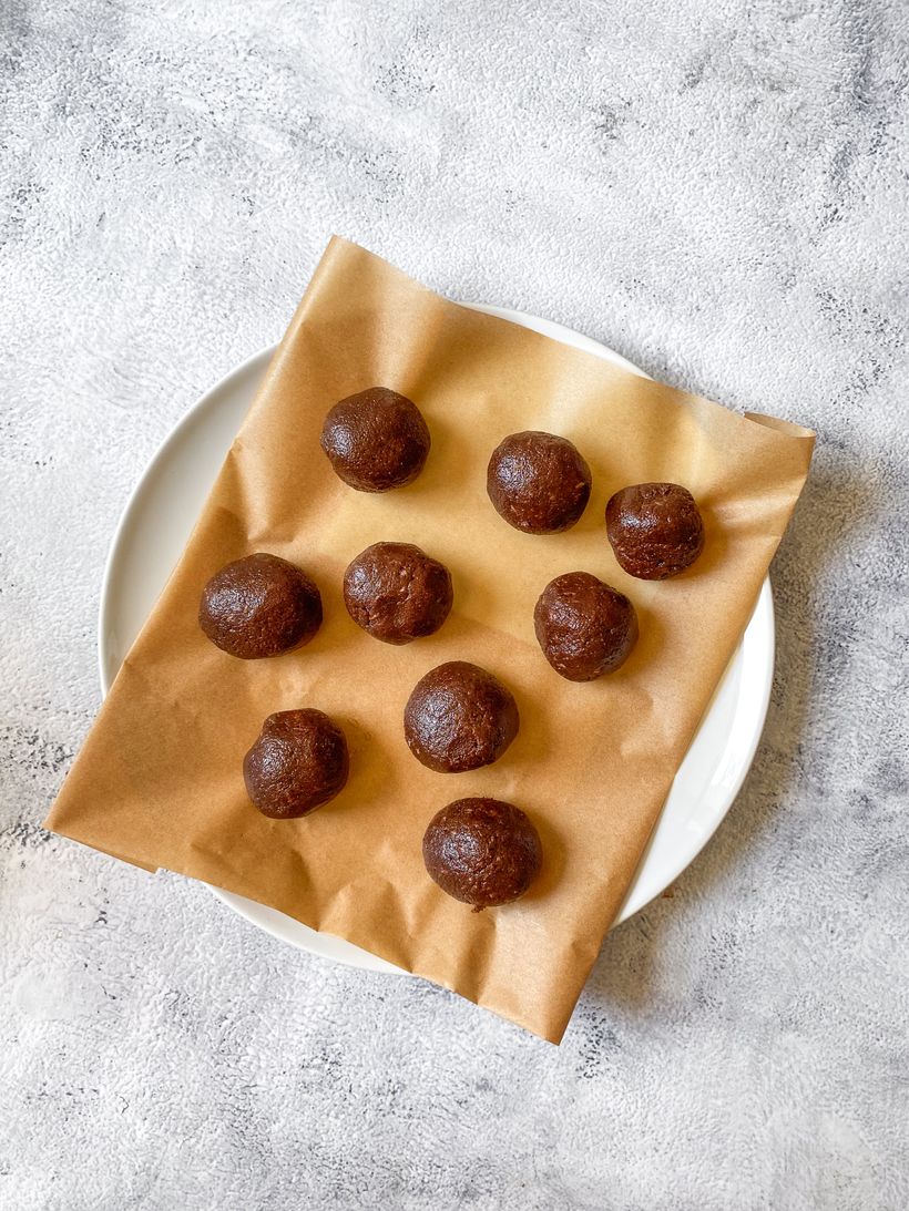 Trufe Tahini în ciocolată