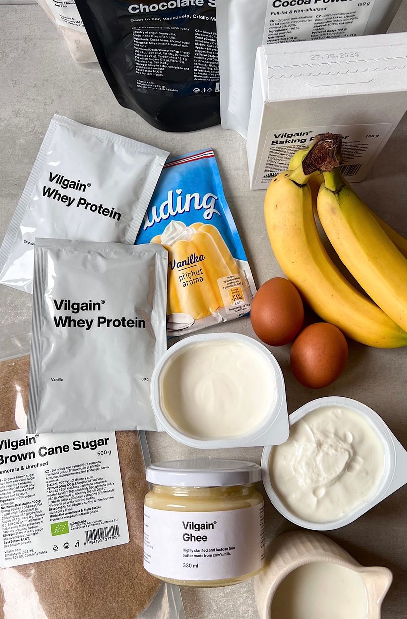 Jednoduchý fit krtkův dort na plech