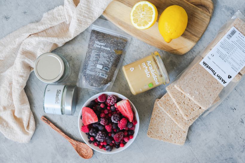 Chia marmeláda z lesního ovoce