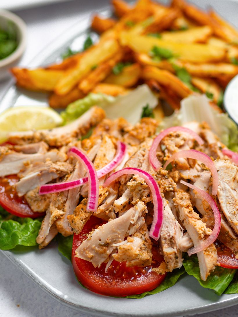 Gyros de pui de casă