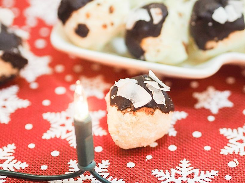 Čokoládovo-kokosové guľôčky