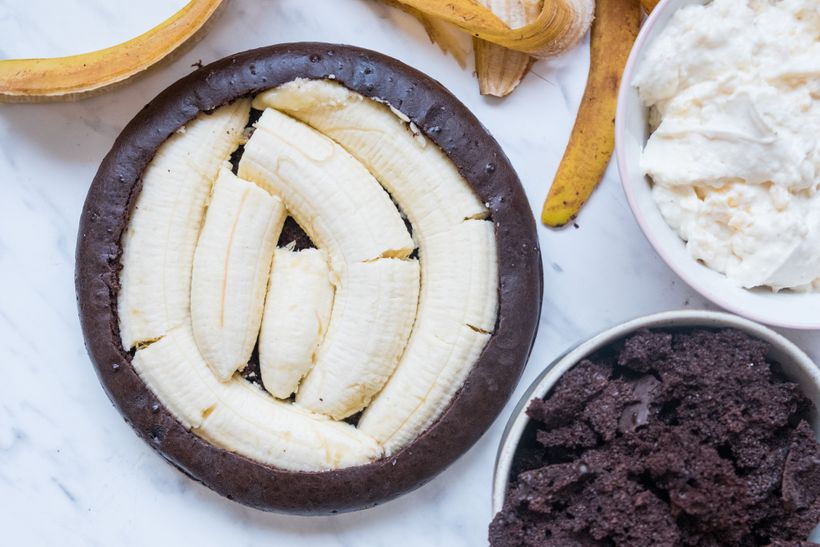 Fitness deser krecika z twarogiem i białkiem