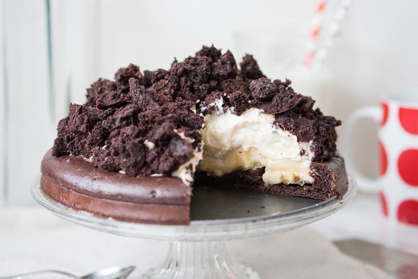 Fitness deser krecika z twarogiem i białkiem