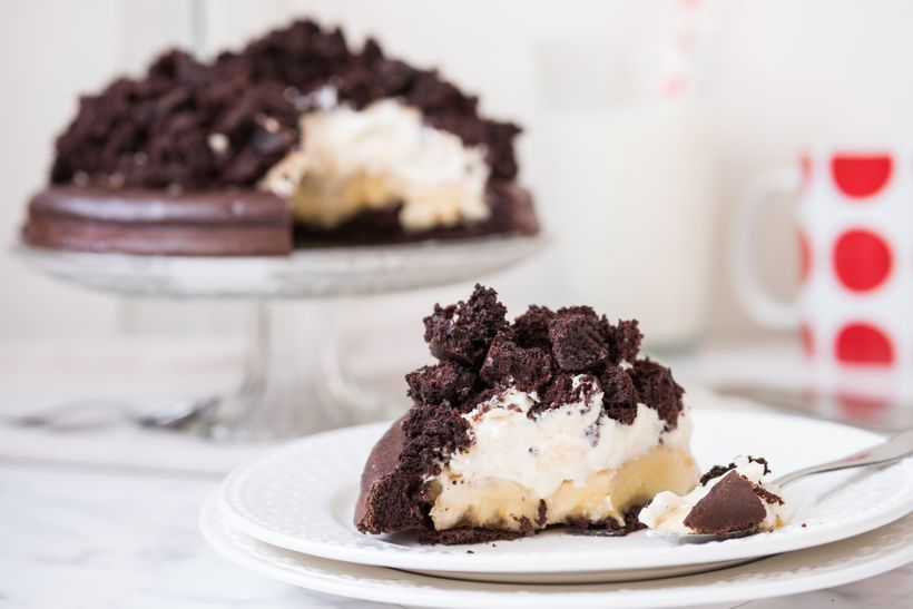 Fitness deser krecika z twarogiem i białkiem