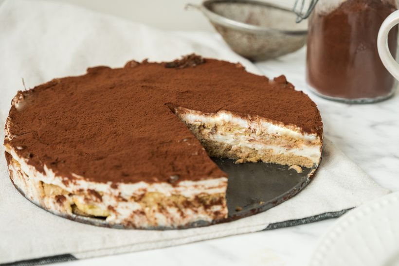 Protein-Tiramisu mit Quark ohne Ei