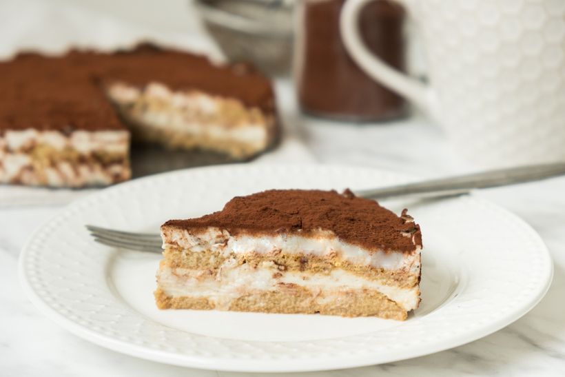 Protein-Tiramisu mit Quark ohne Ei