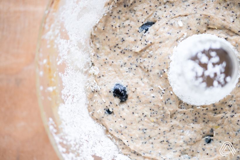 Citronovo-maková bábovka ze špaldové mouky