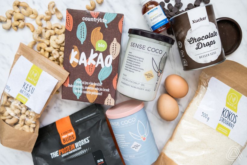 Čokoládovo-kokosová low carb Bounty torta