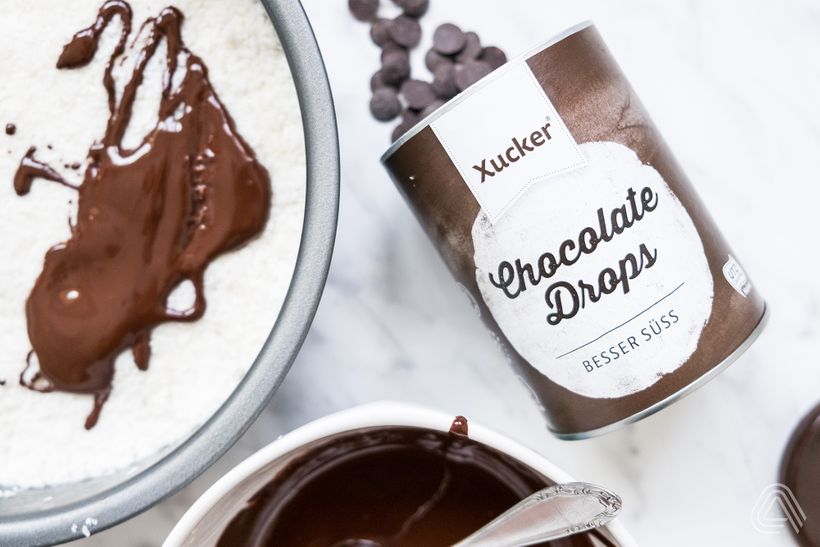 Čokoládovo-kokosová low carb Bounty torta